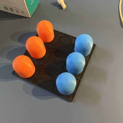 Cờ Ca-rô Tic Tac Toe Cho In 3D