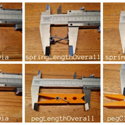 Kẹp Quần Áo Tham Số Hóa