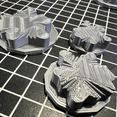 Đế Lót Ly Mô Hình Mẫu Đá Bị Hỏng