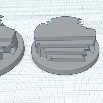 Đế Lót Giày Mô Hình Bước Chân Hư Hỏng