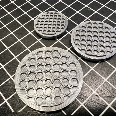 Mẫu đế lót mô hình có lỗ