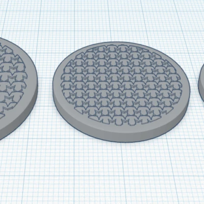 Đế Miniature Họa Tiết Ngôi Sao