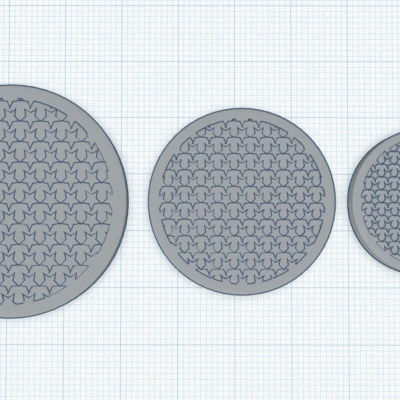 Đế Miniature Họa Tiết Ngôi Sao