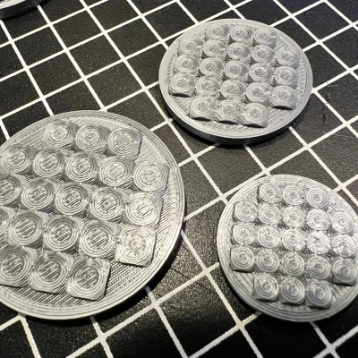 Đế Miniatures Họa Tiết Xúc Xắc