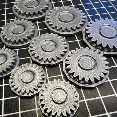 Đế Lót Giày Miniature Nhiều Bánh Răng