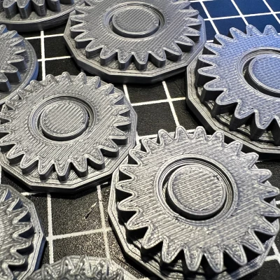 Đế Lót Giày Miniature Nhiều Bánh Răng