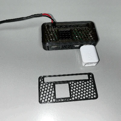 Nắp Hộp PiZero Có Lỗ Tản Nhiệt CPU