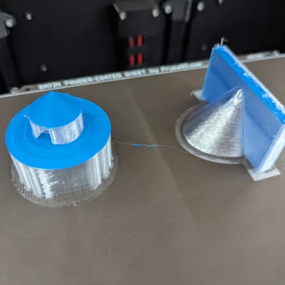 Dreidel Úp Ngược - Thử Thách Khó Nhằn Cho PETG/PLA hoặc Support Hòa Tan