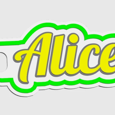 Móc khóa Alice