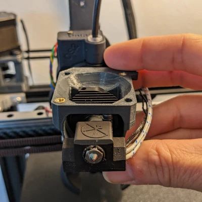 Ngàm Hotend EVA3 Slice Copperhead