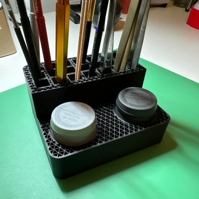 Giá Đỡ Dụng Cụ Đồng Hồ Bao Gồm Hũ Dầu