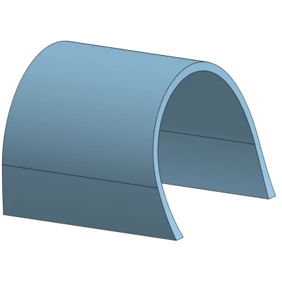 Cổng Hầm Hiện Đại (Hình Elip)