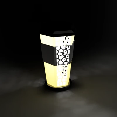 Đèn Ly Cà Phê Voronoi