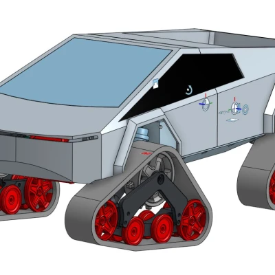 CyberTank - Xe RC Tỷ Lệ 1:10 CÓ BÁNH XÍCH!