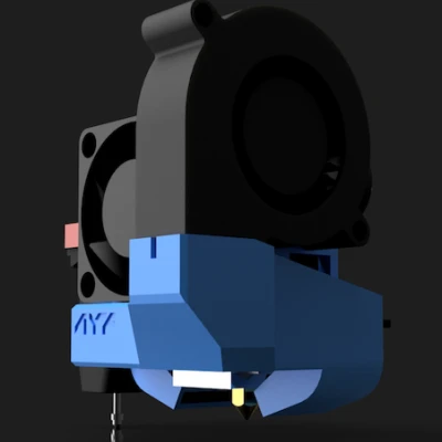 Giá Đỡ Quạt 5015 AYF Cho Ender 3