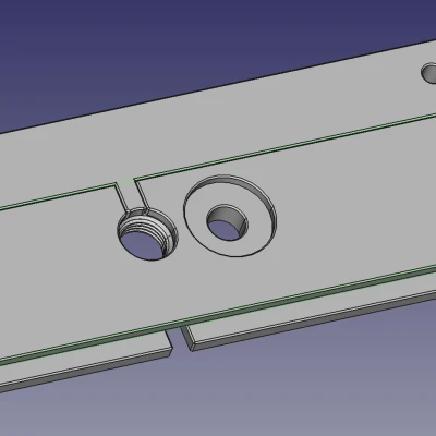 Ốp lưng sau Voron 2.4 PG7 có khe hở