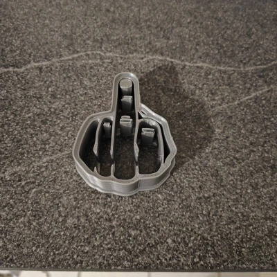 Khuôn Cắt Bánh Hình Ngón Tay Giữa