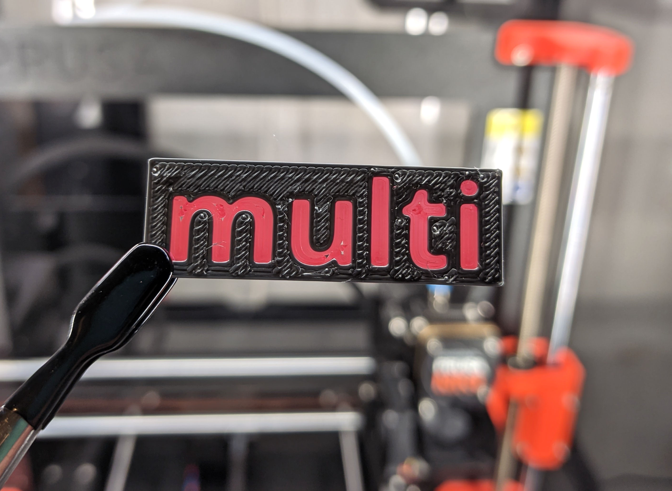 Mô Hình Thử Nghiệm Đổi Nhiều Màu Cho Máy In 1 Extruder Không MMU