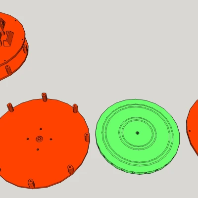 Đồ Chơi Con Quay Hồi Chuyển Chạy Bằng Pin