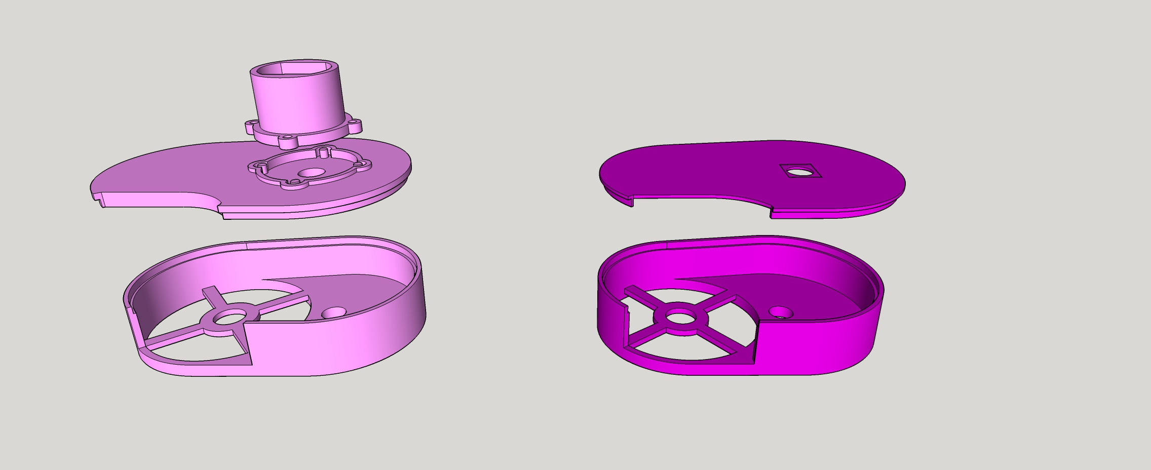 Trục Vít Archimedes - Bản Remix Có Giá Đỡ Động Cơ