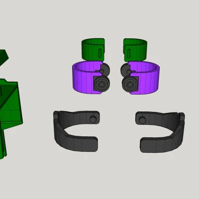 HGAC: OZ-06MS Leo - Phụ kiện thay thế Vai Pháo