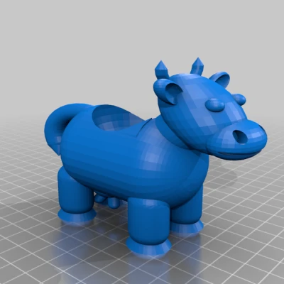 Cốc Đựng Trứng Hình Con Bò