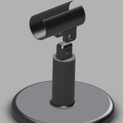 Kẹp micro. Cạc-tăng mic.