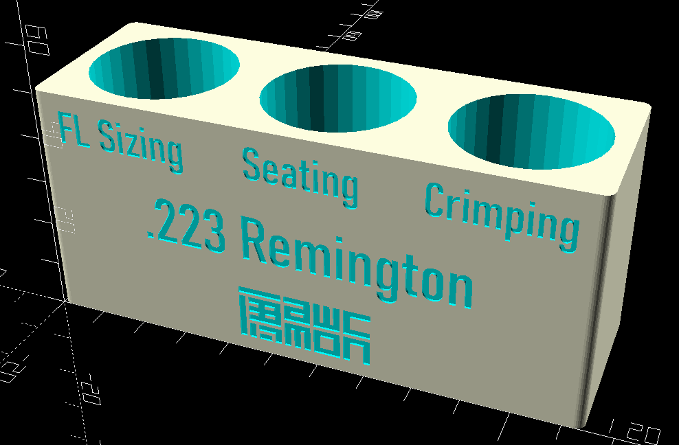 Giá Đỡ Khuôn Nạp Đạn Có Nhãn