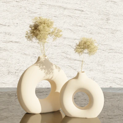 Lọ Hoa Gốm Sứ - H&M Home (Trang Trí)