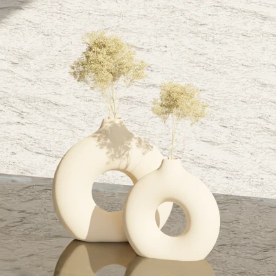 Lọ Hoa Gốm Sứ - H&M Home (Trang Trí)