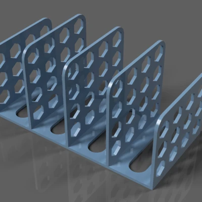 Kệ Đựng Thư Hình Tổ Ong