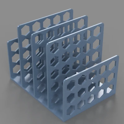 Kệ Đựng Thư Hình Tổ Ong