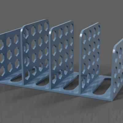 Kệ Đựng Thư Hình Tổ Ong