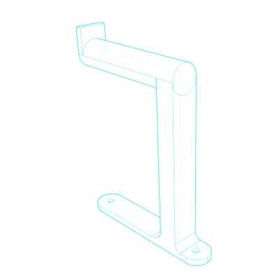 Giá Đỡ Cuộn Dây Tóc Cho Máy In Khung Kim Loại