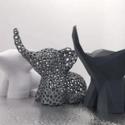 Mô Hình Voi 3D - 5 Phiên Bản Độc Đáo