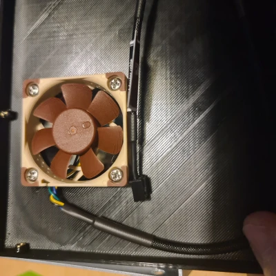 Nắp PSU Ender3 cho quạt Noctua 40mm (24v)