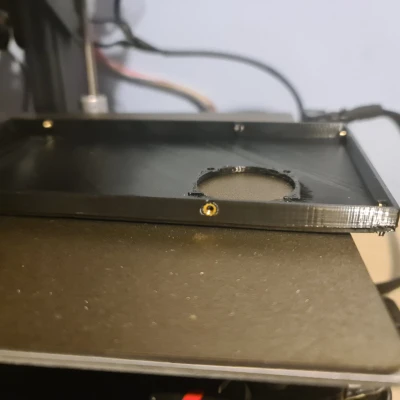 Nắp PSU Ender3 cho quạt Noctua 40mm (24v)