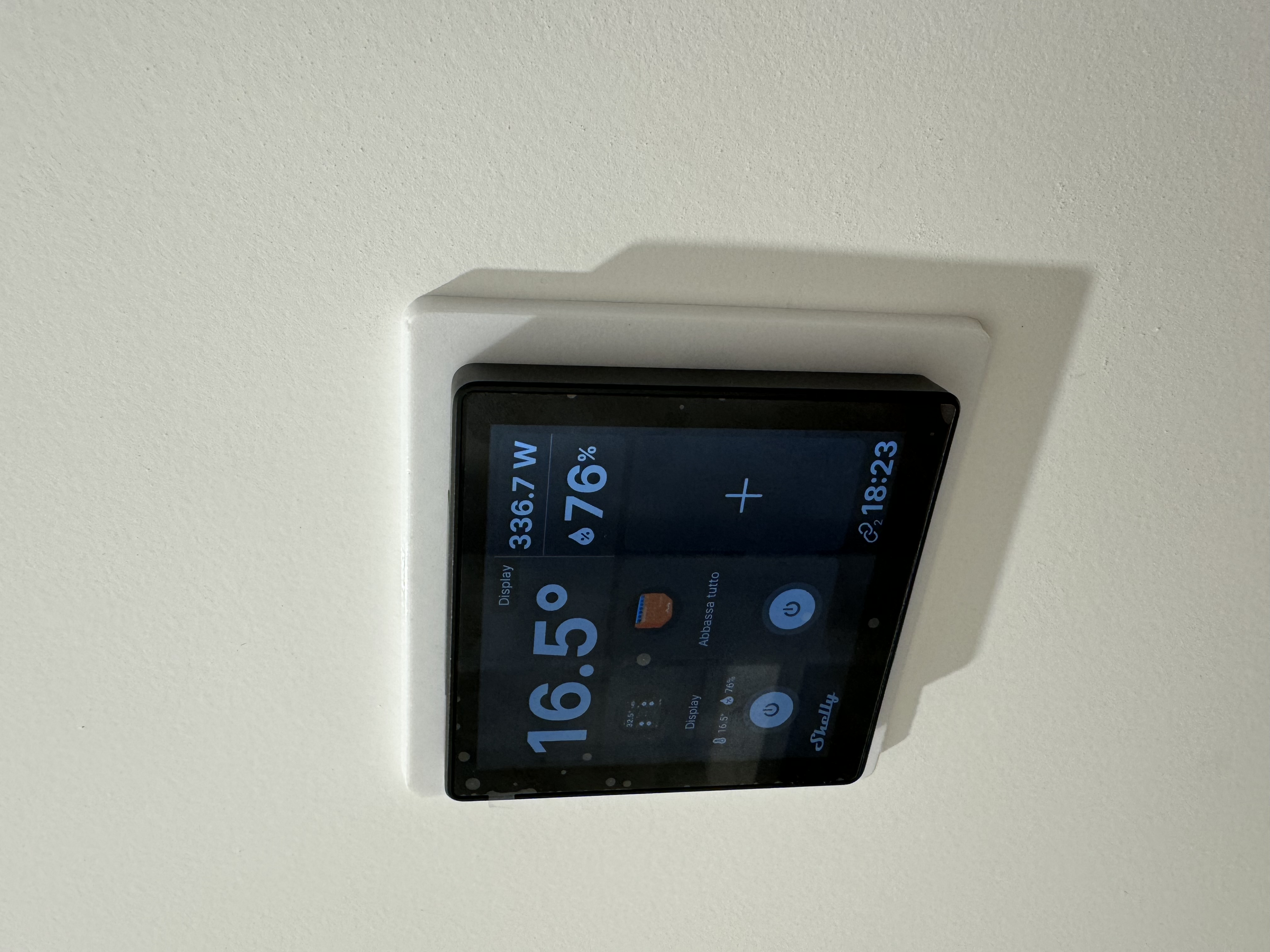 Adapter Chuyển Đổi Hộp Đấu Nối Shelly Wall Display 503