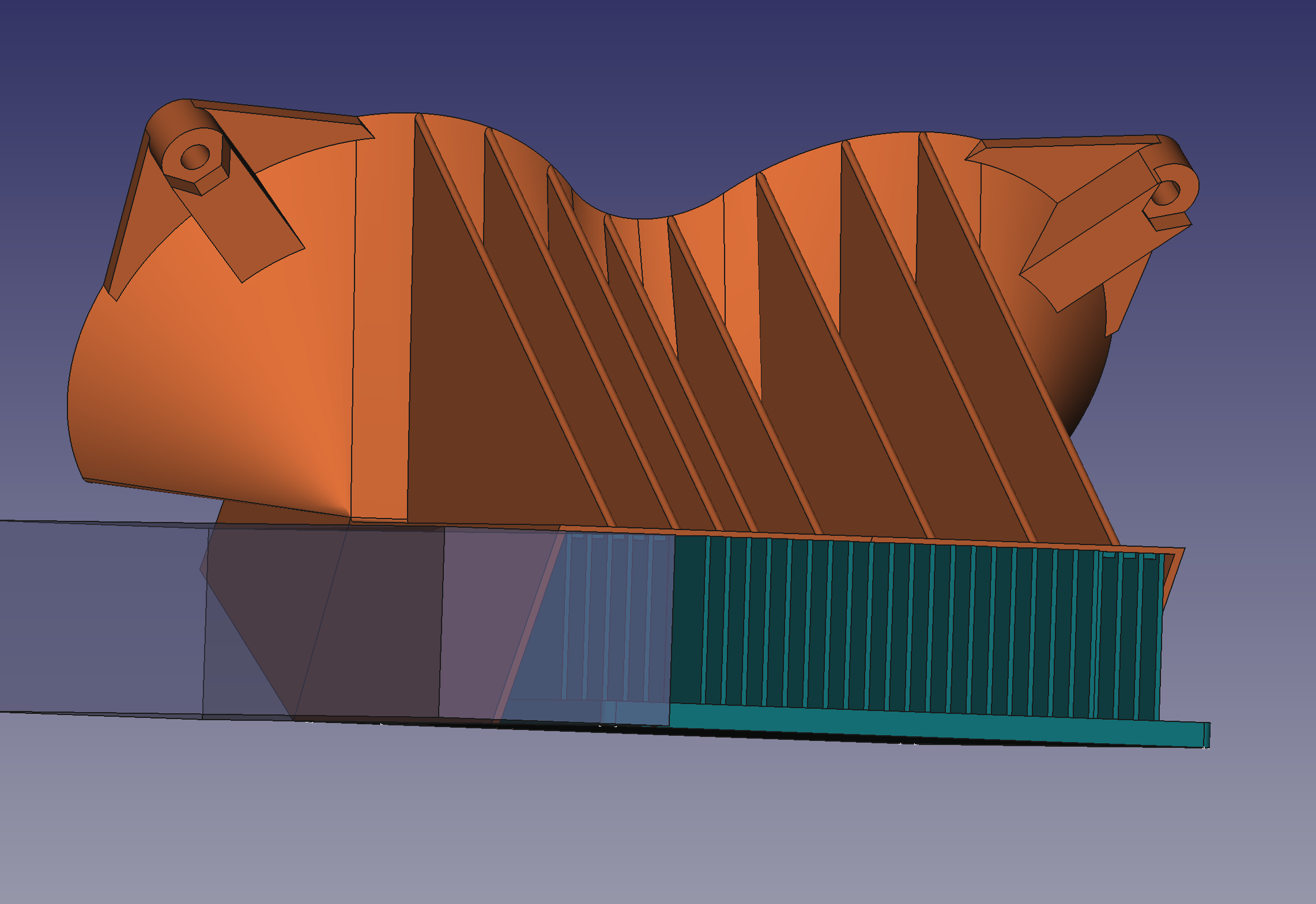 Ống Tản Nhiệt Kép cho Tản Nhiệt Supermicro LGA1150 1U / X10SLH