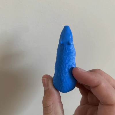 Mô hình Capybara 3D