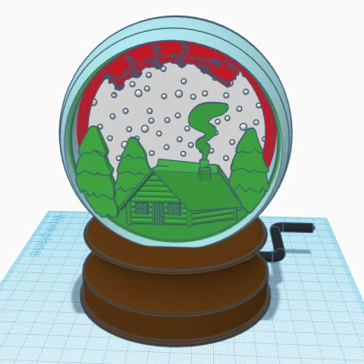 Quả Cầu Tuyết Cơ Khí *CÓ THỂ TÙY CHỈNH*