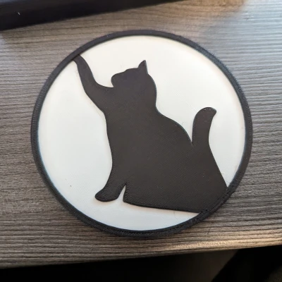 Tấm lót ly hình con mèo