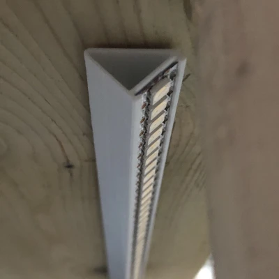 Kênh LED 45 độ cho dải LED 12mm