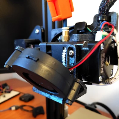 Giá Đỡ Quạt 5015 Cho Máy Đùn BIQU H2