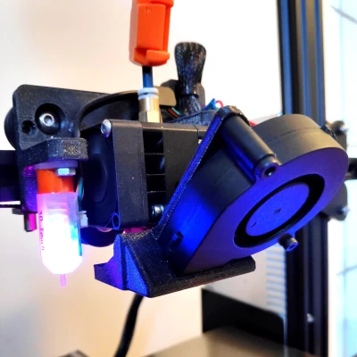 Giá Đỡ Quạt 5015 Cho Máy Đùn BIQU H2