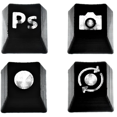 Stream Deck / Macro Pad / Keycaps Ghi Âm - Tương Thích Đèn Nền (KeyV2)