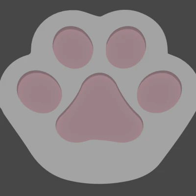 Đế Lót Ly Hình Chân Mèo