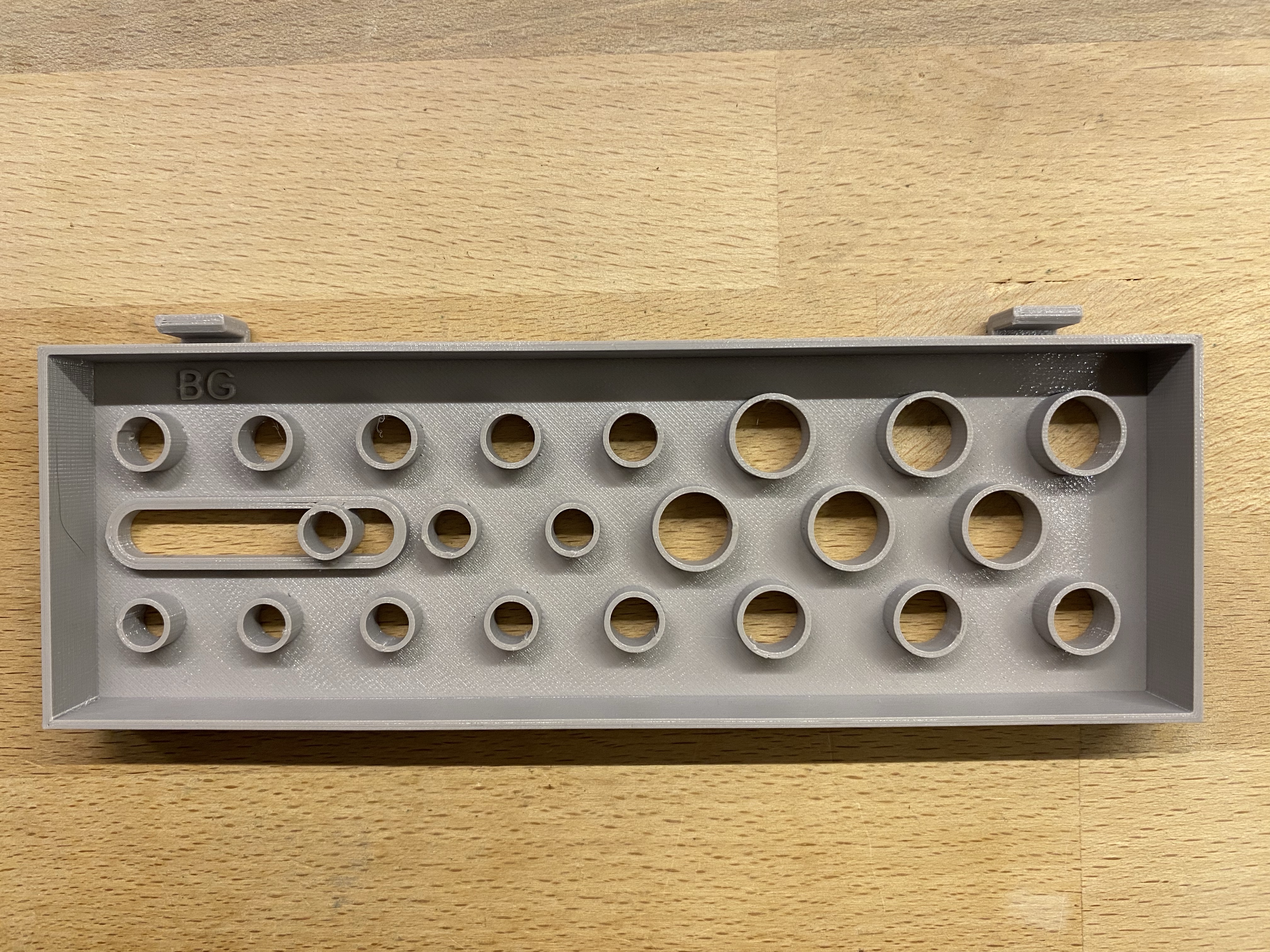 Chỗ đựng tua vít cho "Hệ thống lưu trữ dụng cụ - Brunos"