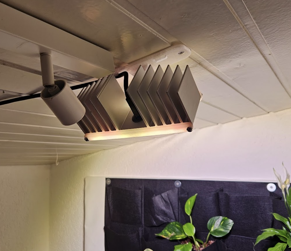 Pát Gắn Đèn Sanlight Q1W (Dim) Lên Trần Nhà