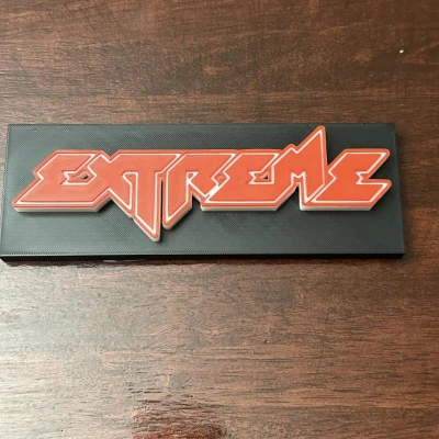 Biển hiệu ban nhạc Extreme thập niên 80